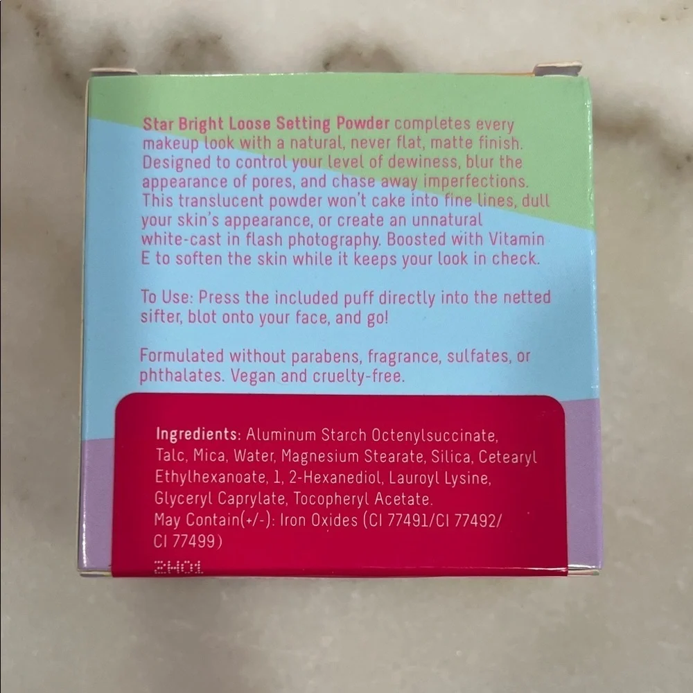 Half Caked Star Bright Yellow Setting Powder